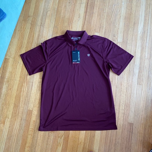 Ariat Tek Polo Large New with Tags - Picture 7 of 8